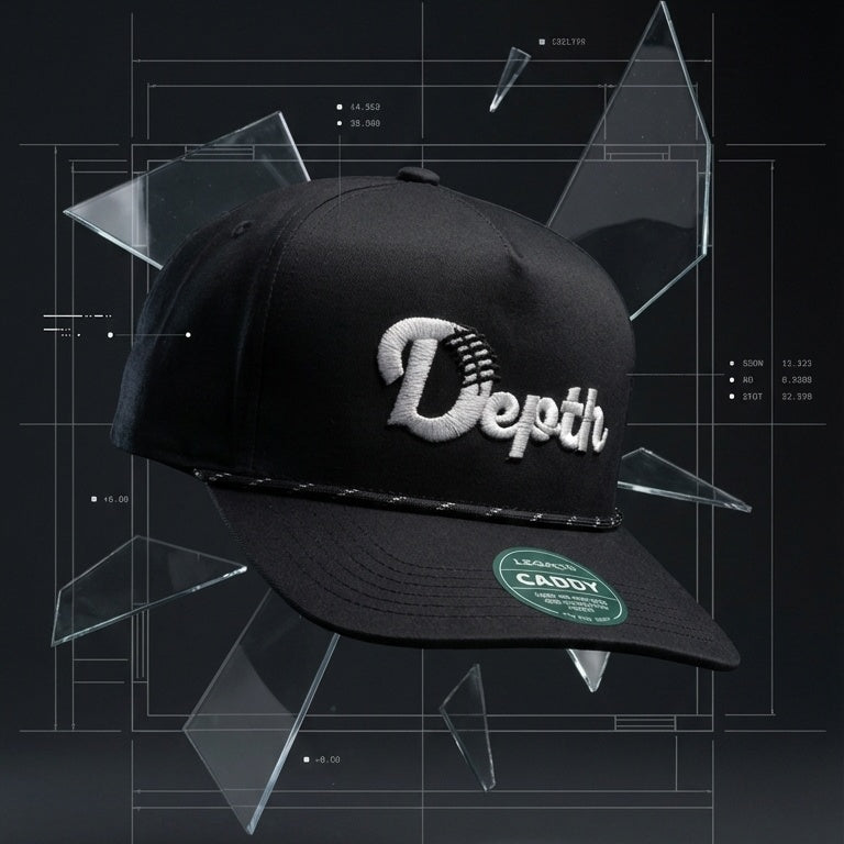 Depth Legacy Caddy Cap Black