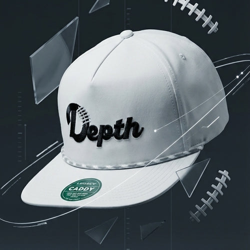 Depth Legacy Caddy Cap White